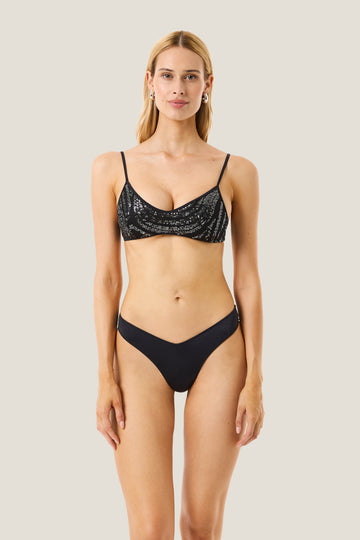 BIKINI TOP  PAILLETTES LUXURY RESORT