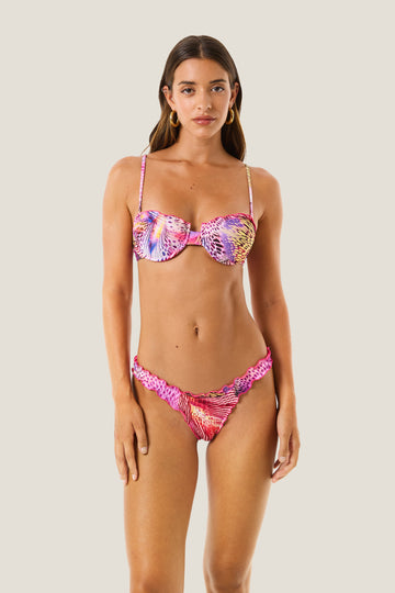 BALCONCINO E SLIP SBAMBOLATO PINK BUTTERFLY