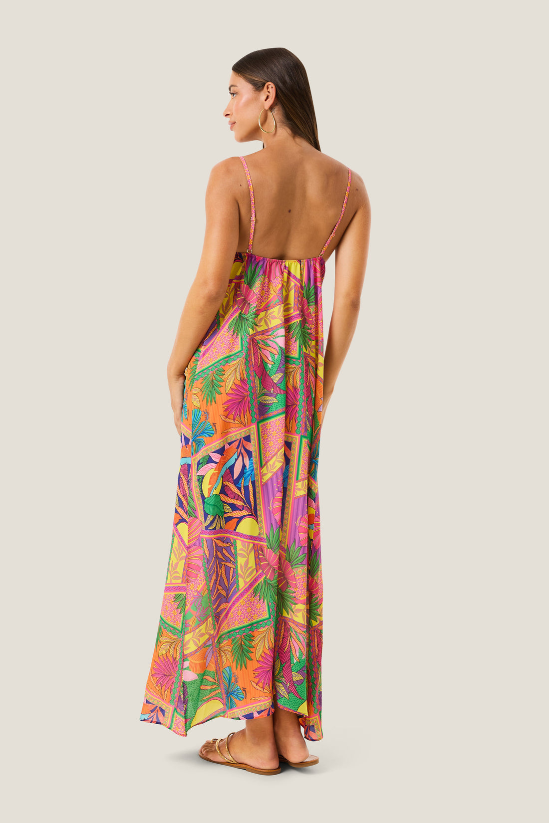 ABITO LUNGO POP FOULARD