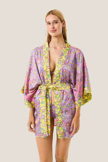 KIMONO CORTO BOHO CHIC