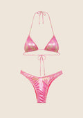 Bikini Donna F**K Triangolo con Slip Americano Fisso Fantasia 1030-X54 image 3