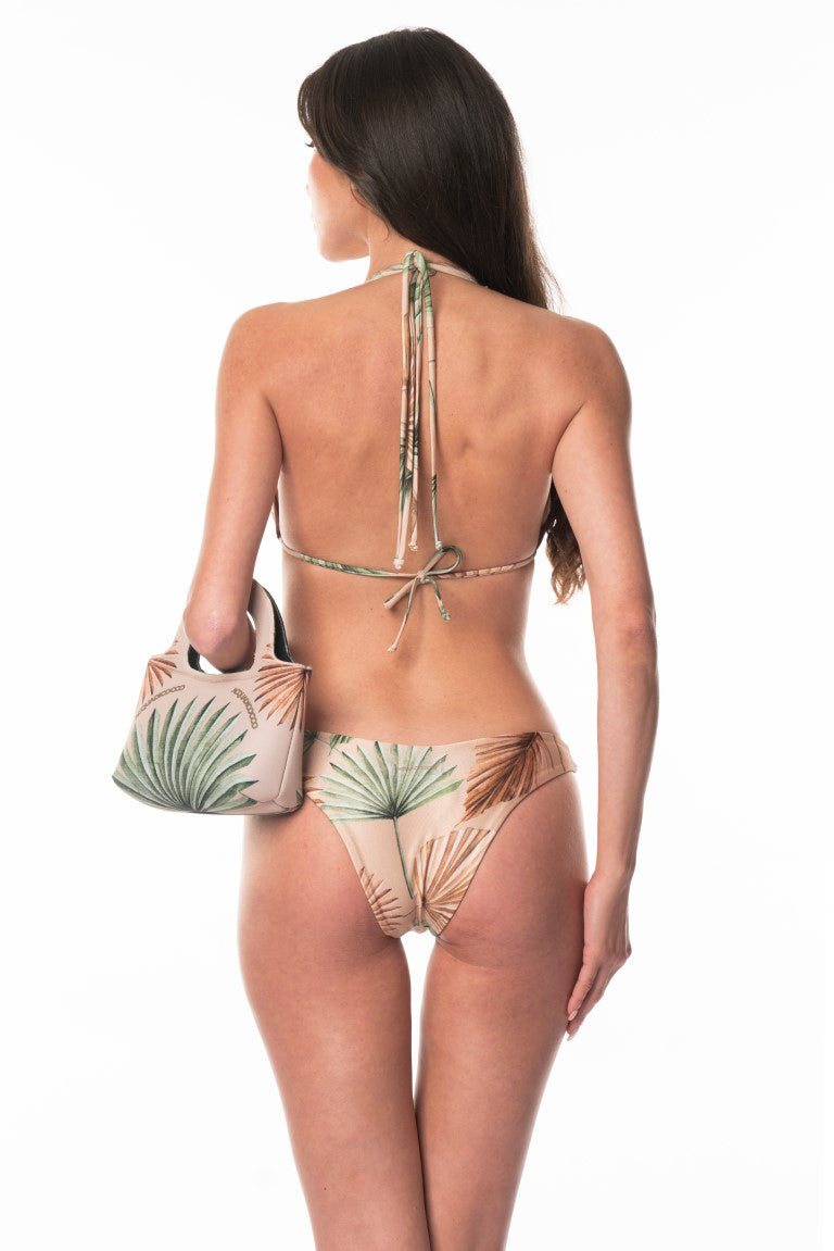 Bikini Triangolo Tubolari Oro Elegance image 0