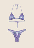 Bikini Donna F**K Triangolo con Slip Americano Fisso Fantasia 1030-X53 image 3