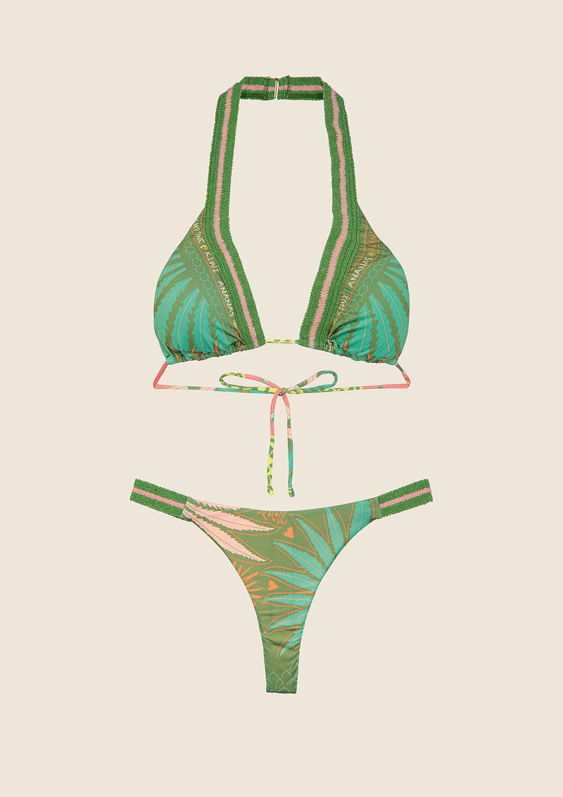 Bikini Donna F**K Triangolo Alto con Perizoma Fantasia 0640-X13 image 3