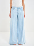 Jeans Madison Wide Leg Chiaro Blu