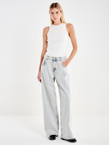 Jeans Icon Mia Baggy Grigio