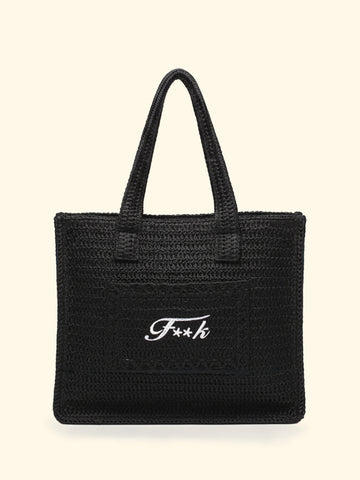 Tote Bag Donna F**K Nera SW0001-BK