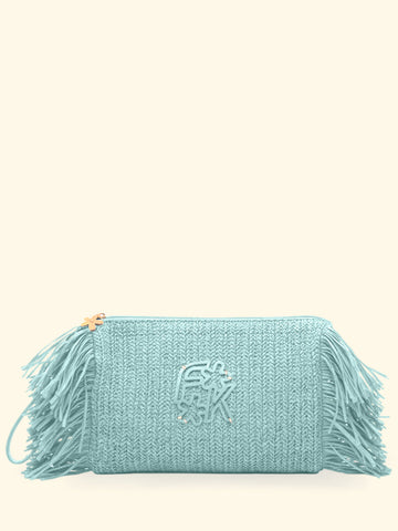 Maxi Pochette Donna F**K Verde Acqua SW0050-AQ