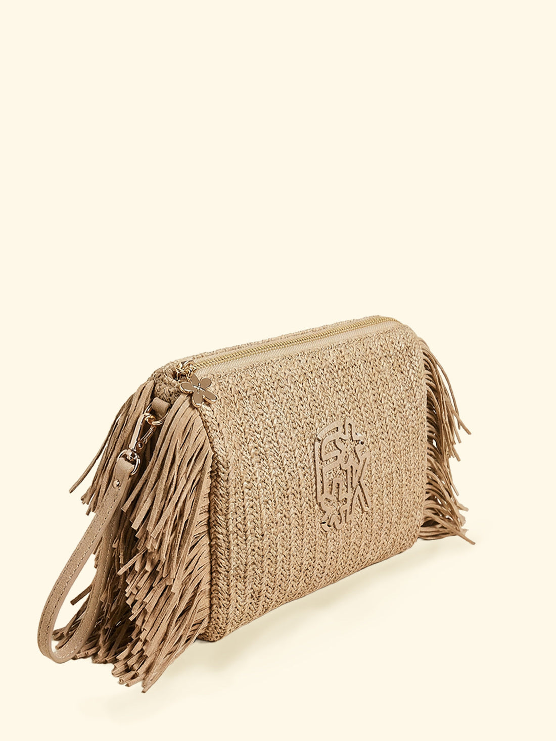 Maxi Pochette Donna F**K Beige SW0050-BG