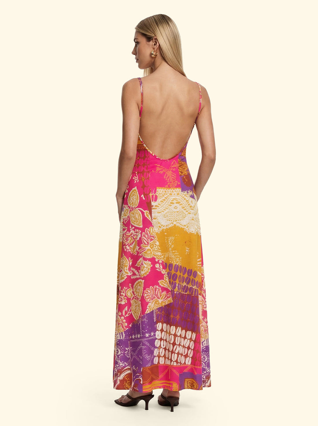 Vestito lungo Donna F**K Fantasia SW3304-X41