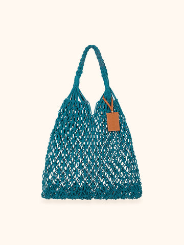 Rope Bag Donna Me Fui Petrolio SW0040-PT