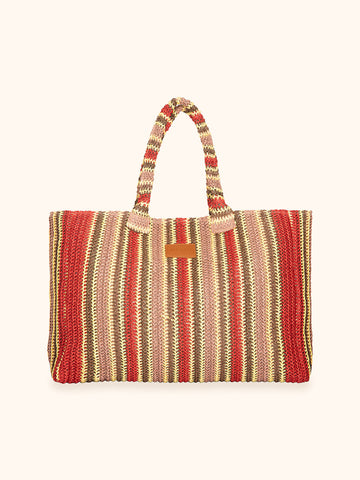 Maxi Bag Donna Me Fui Rosso SW0085-RD