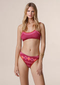 Bikini Donna Me fui Top con Slip Americano Fisso Fantasia 0601-X27