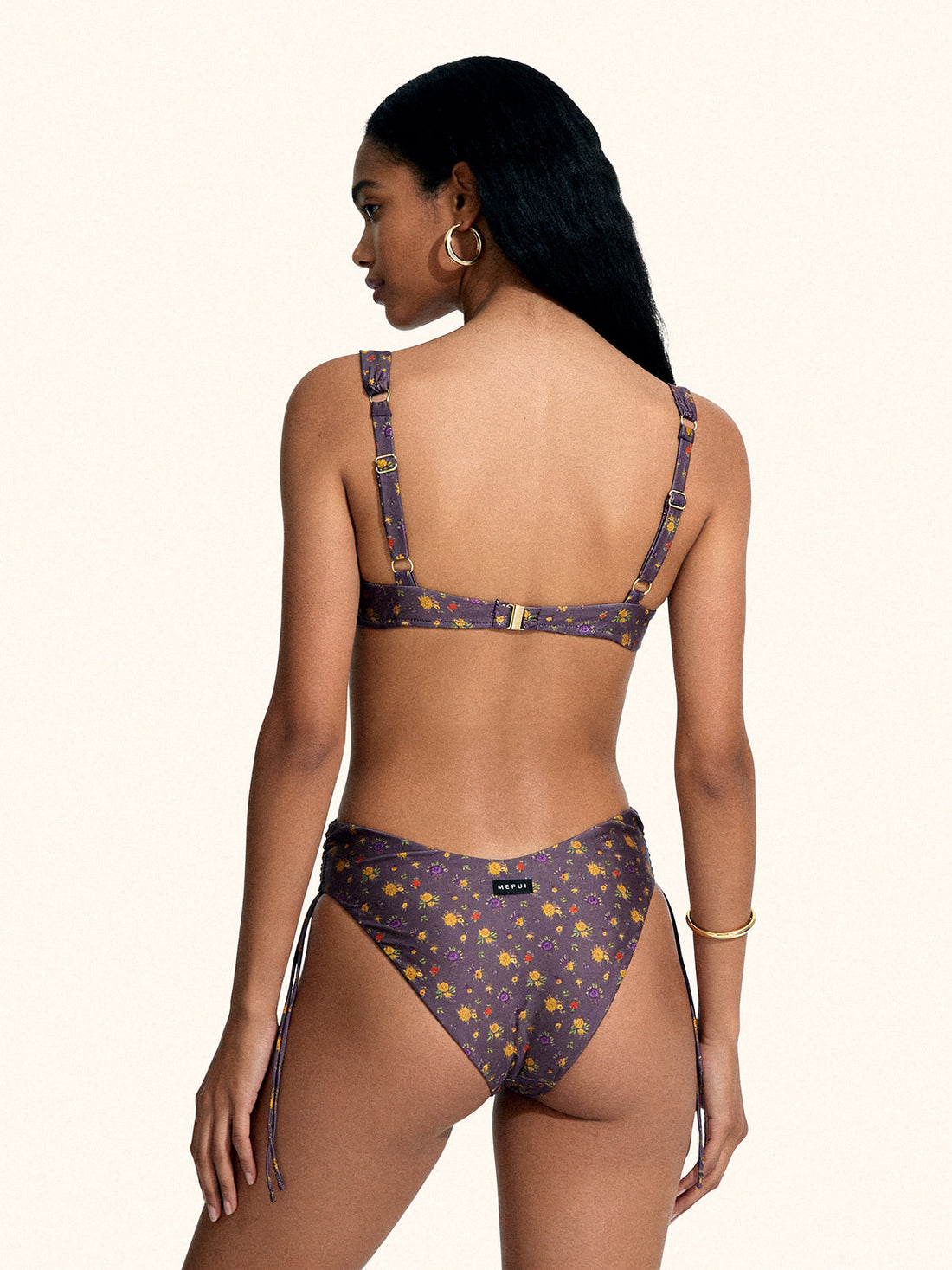 Bikini Donna Me fui Reggiseno con Ferretto e Slip Americano Coprente Fantasia 0251-X02