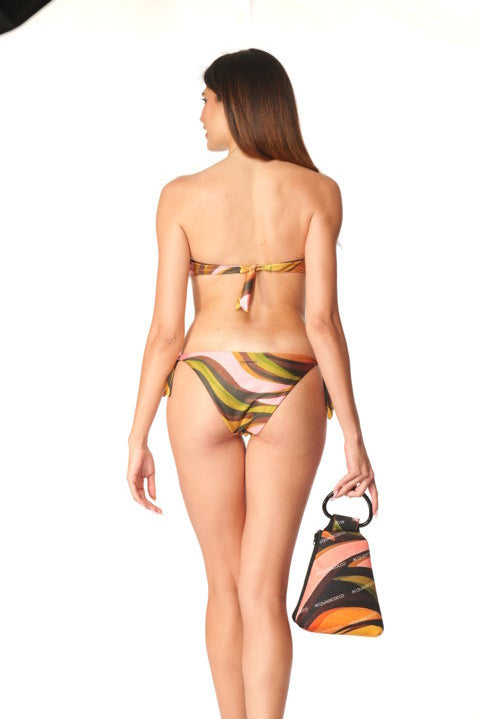 Bikini fascia anello strass Sahara