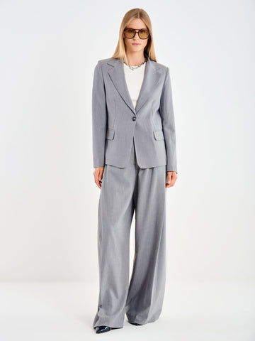 Giacca Modello Slim Grigio
