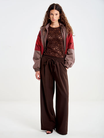 Pantalone Gamba Larga Moro
