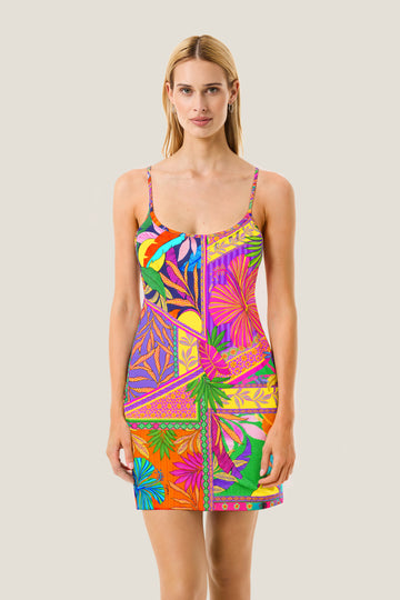ABITO CORTO POP FOULARD