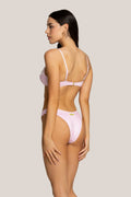 Bikini balconcino con slip v vertical lines image 1
