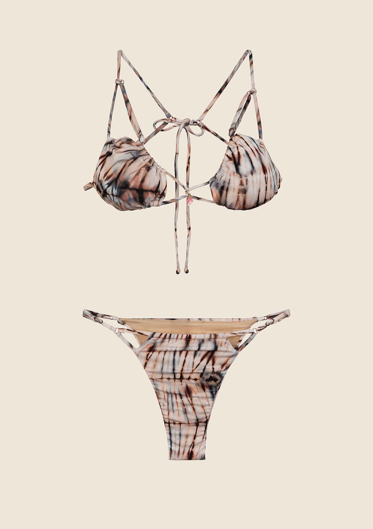 Bikini Donna Me fui Triangolo con Slip Regolabile Fantasia 0320-X15 image 2