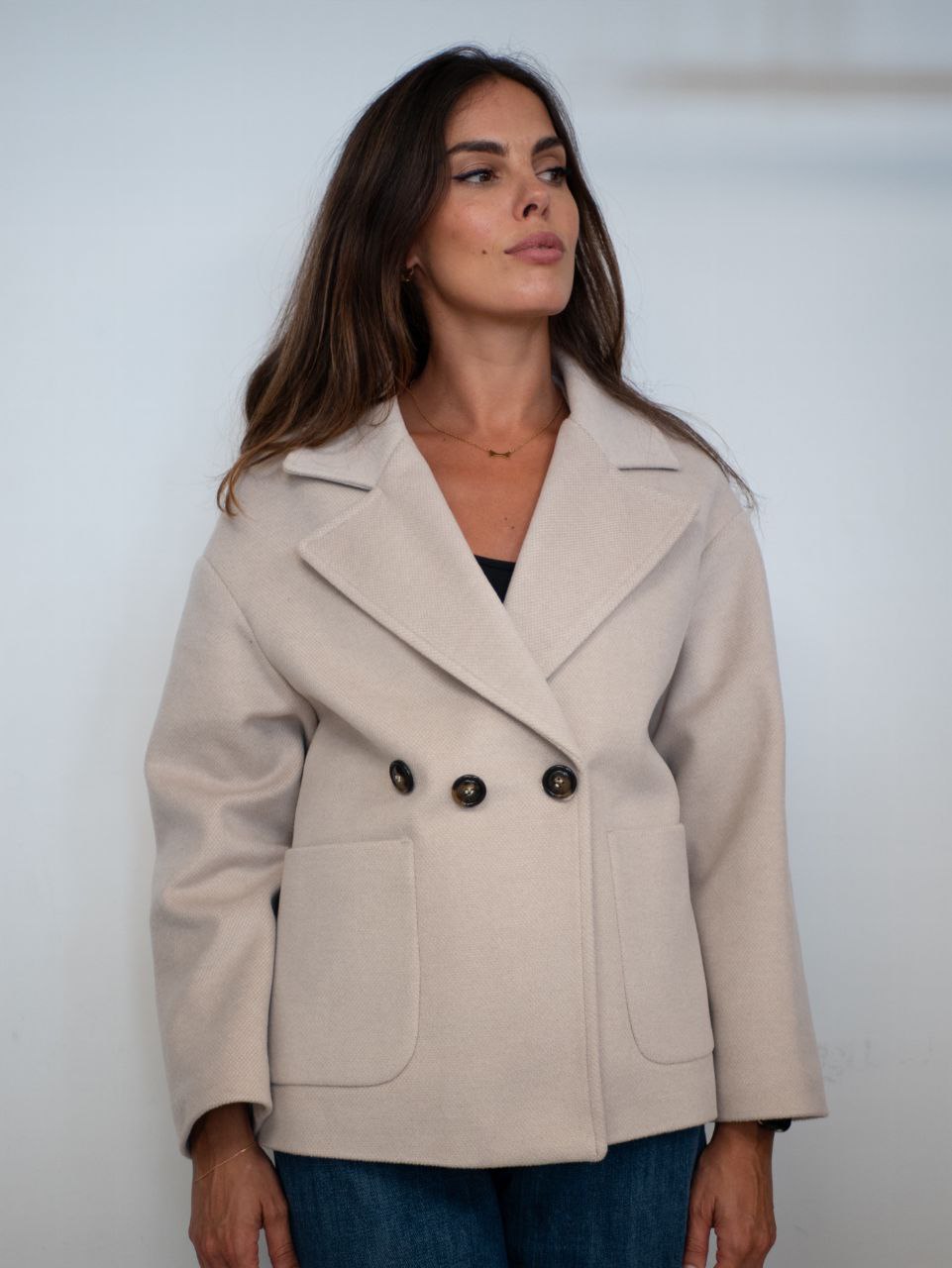 Cappotto TensioneIn con Bottoni e Tasche