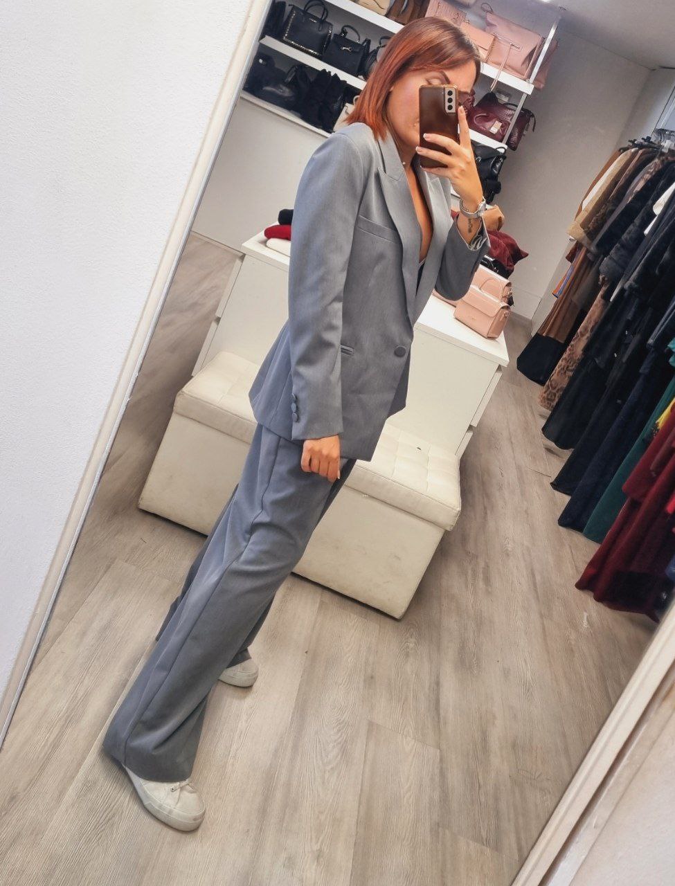 Pantalone Grigio Vicolo
