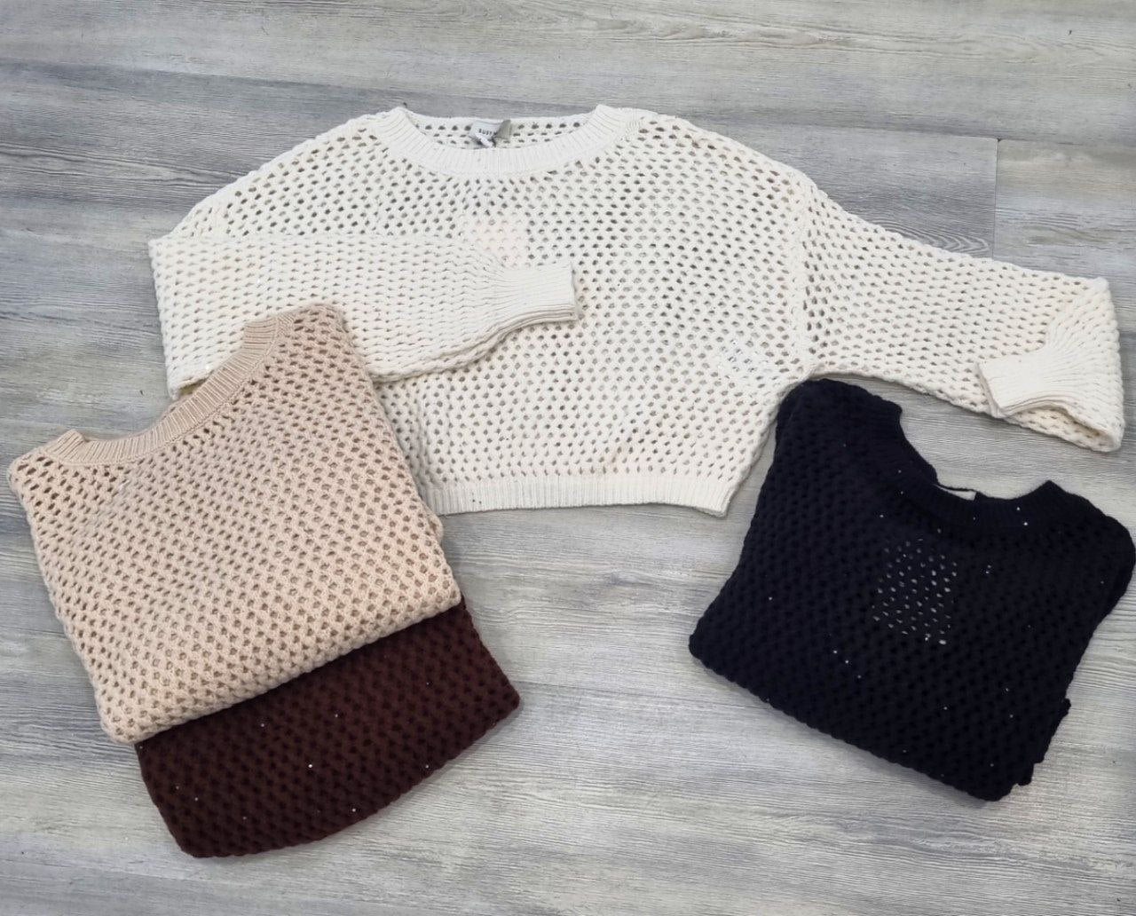 Susy Mix Maglia Traforata Unica