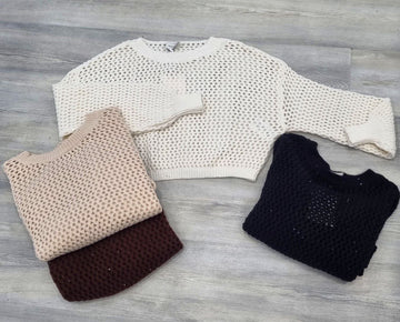 Susy Mix Maglia Traforata Unica