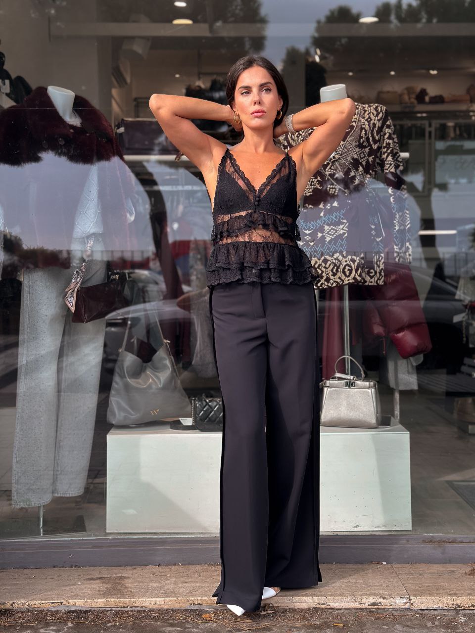 Pantalone Neri Eleganti Vicolo