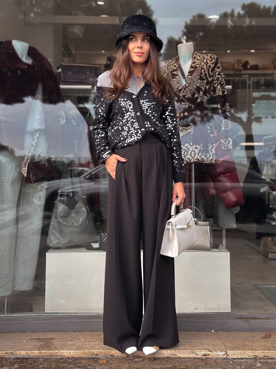 Camicia Vicolo Grigia e Nera