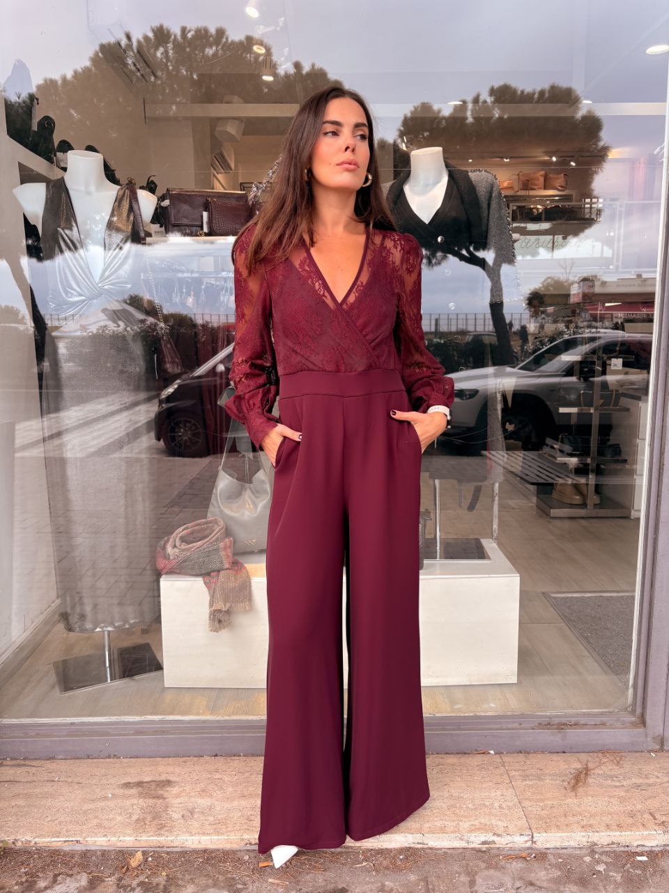 Tuta Lunga in Panna, Bordeaux, Marrone e Nera