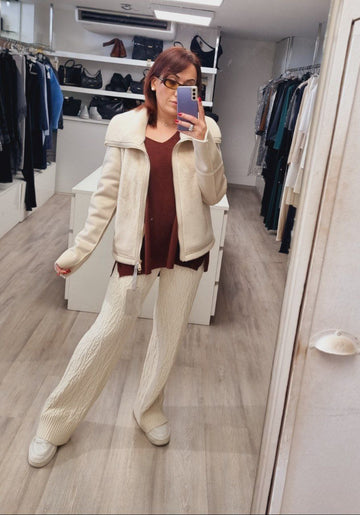 Pantalone Panna in Maglia