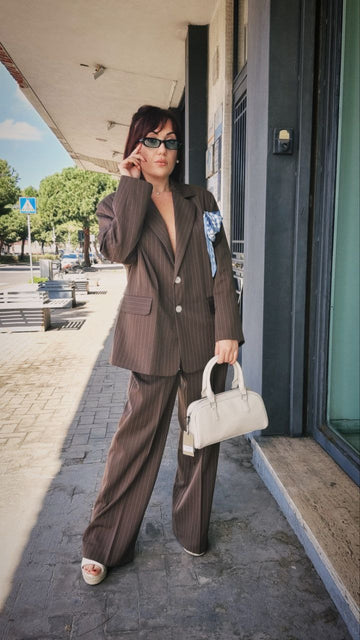 Pantalone Completo Susymix a Righe