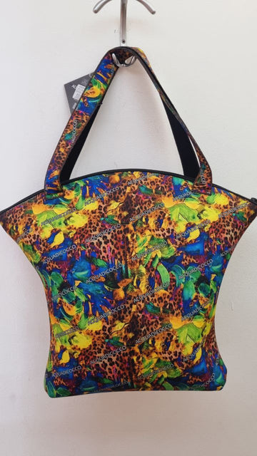 Borsa in Neoprene Multicolore Acqua di Cocco