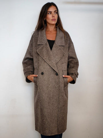 Cappotto Vicolo in Colore Unico